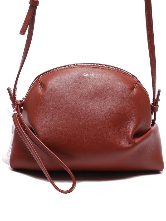 Judy Leather Mini Cross Bag Brown - CHLOE - BALAAN 3