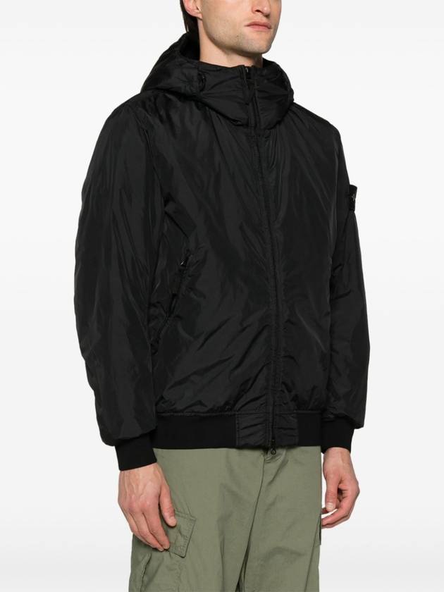 Crinkle Reps R NY Padding Black - STONE ISLAND - BALAAN 5