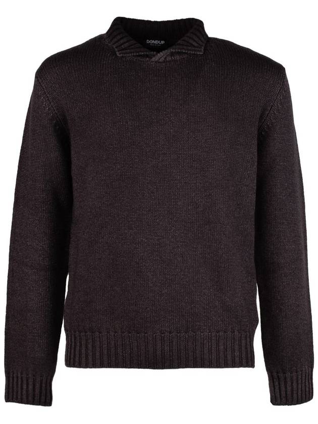 Dondup Wool Crater Neck Sweater - DONDUP - BALAAN 1