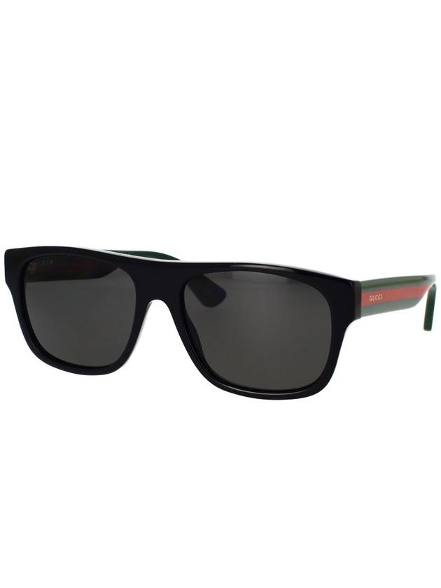 Eyewear Temple Square Sunglasses Black - GUCCI - BALAAN 3