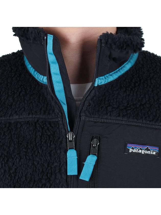 Classic Retro x Fleece Vest Peach Blue - PATAGONIA - BALAAN 7