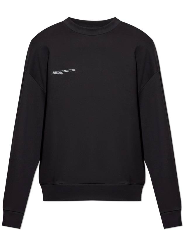 Pangaia Sweatshirt With Logo, Unisex, Black - PANGAIA - BALAAN 1