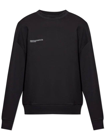 Pangaia Sweatshirt With Logo, Unisex, Black - PANGAIA - BALAAN 1