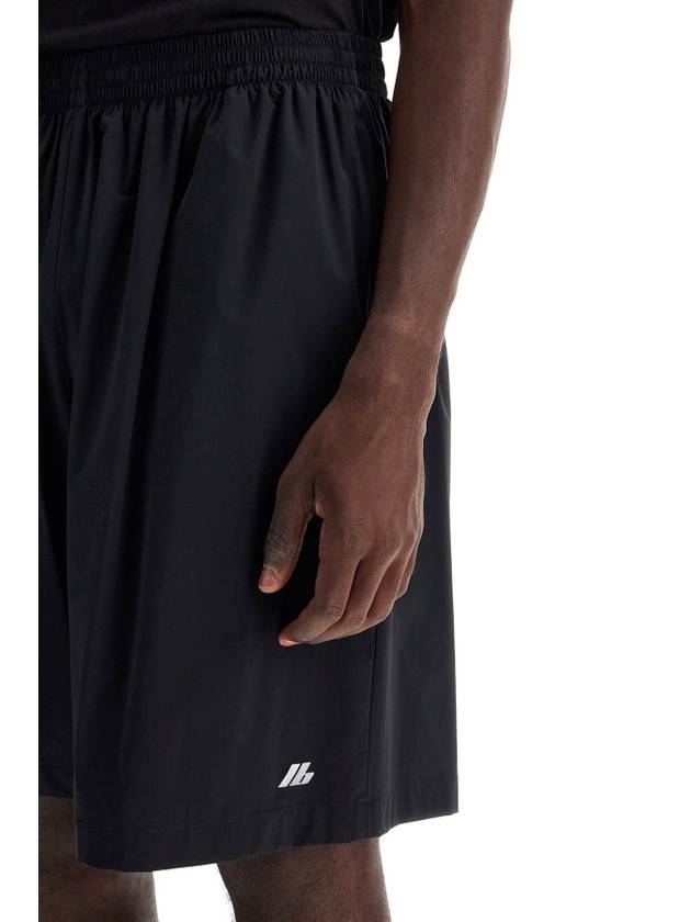 nylon stretch activewear bermuda shorts - BALENCIAGA - BALAAN 4