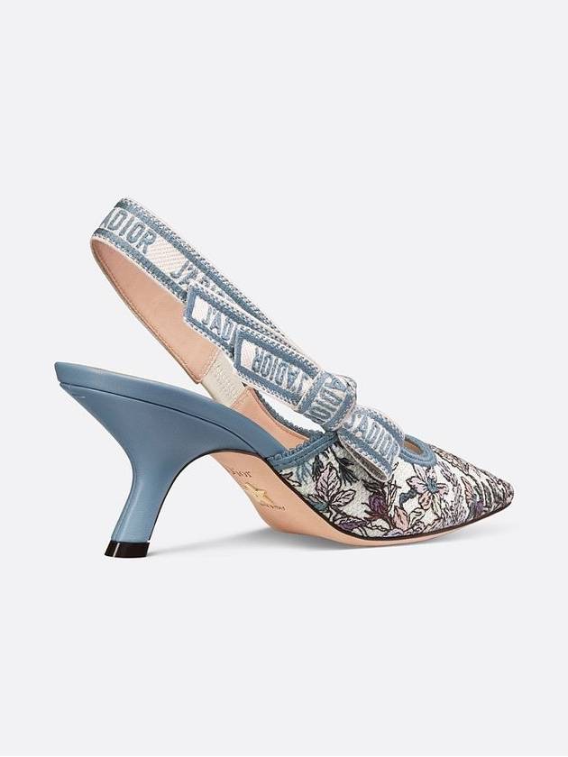 J'Adior Dress Slingback Heels Blue - DIOR - BALAAN 3