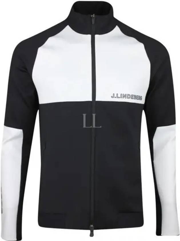 Golf Wear Men's Mid Layer Jacket AMJS08040 9999 - J.LINDEBERG - BALAAN 2