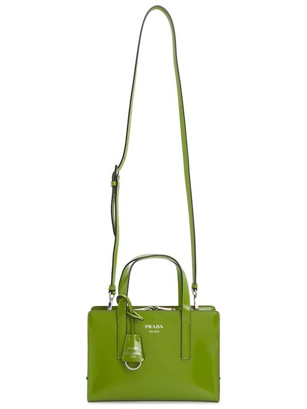 Re-Edition 1995 Brushed Leather Hand Mini Bag Green - PRADA - BALAAN 8