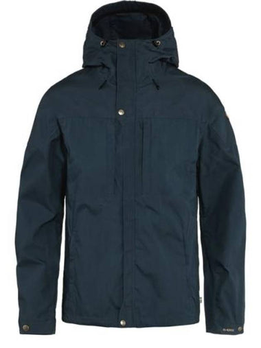 Men's Skogso Hooded Jacket Dark Navy - FJALL RAVEN - BALAAN 1