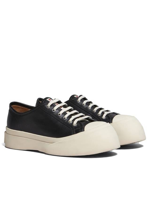 Pablo Nappa Low-Top Sneakers Black - MARNI - BALAAN 3