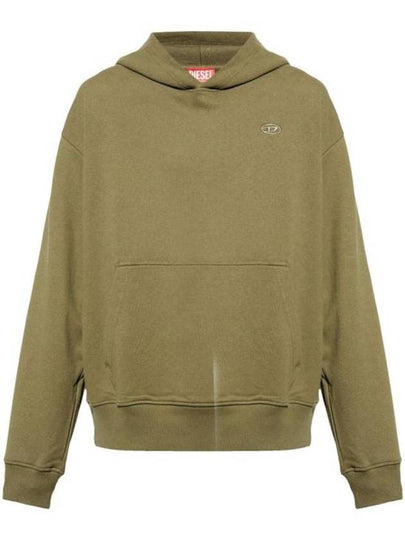 S Macs Megoval D Hoodie Green - DIESEL - BALAAN 2