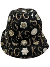 Ken Scott Monogram Canvas Bucket Hat - GUCCI - BALAAN.