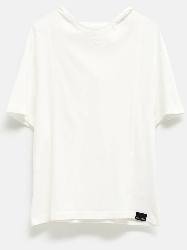 Hooded Tee - COURREGES - BALAAN 1