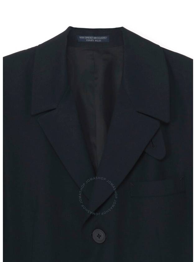 Yohji Yamamoto Regulation Cellulose Dr.Jacket, Brand Size 1 (Small) - YOHJI YAMAMOTO - BALAAN 3