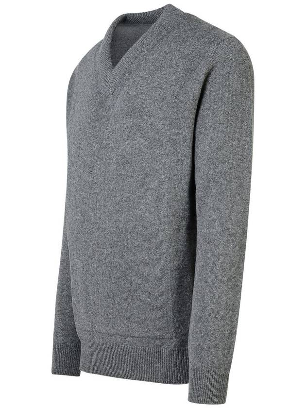 V-neck wool blend sweater J22GP0208J14711 - JIL SANDER - BALAAN 3