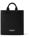 Logo Print Nylon Artie Tote Bag Black - BURBERRY - BALAAN 2