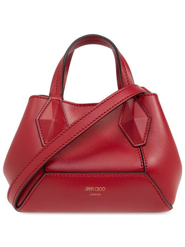 Jimmy Choo ‘Diamond’ Bucket Bag, Women's, Red - JIMMY CHOO - BALAAN 1