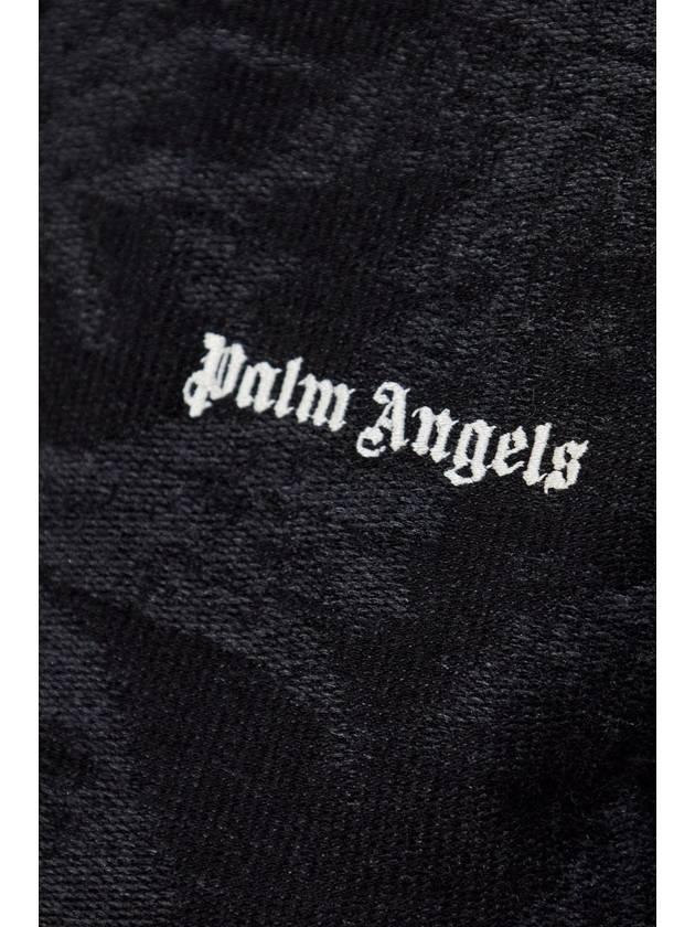 Palm Angels Sweatshirt With Embroidered Logo, Women's, Black - PALM ANGELS - BALAAN 5