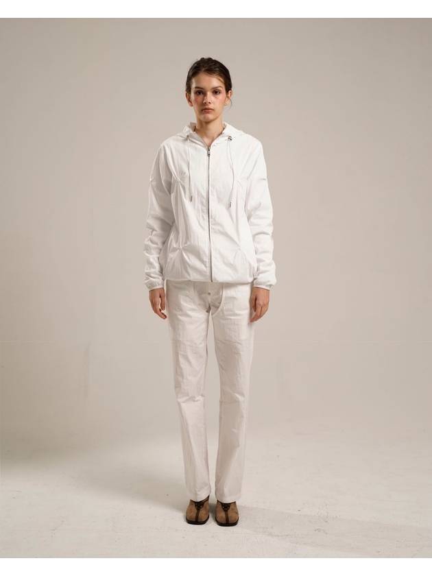 snap wrinkle jumper white - TUDE - BALAAN 3