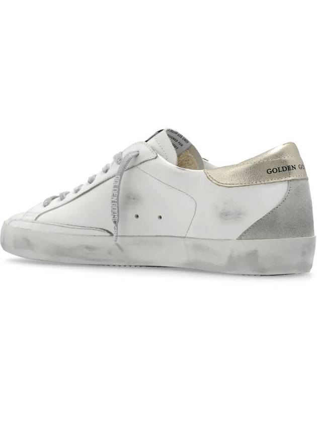 Superstar Leather Low Top Sneakers Red White - GOLDEN GOOSE - BALAAN 4