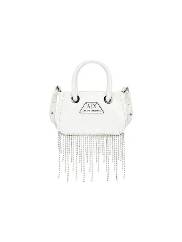 Women s Crystal Fringe Phone Case White 270189 - ARMANI EXCHANGE - BALAAN 1