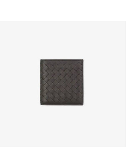 Intrecciato Small Folder Half Wallet Brown - BOTTEGA VENETA - BALAAN 2