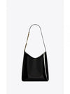 Rendez-Vous Patent Leather Shoulder Bag Black - SAINT LAURENT - BALAAN 2