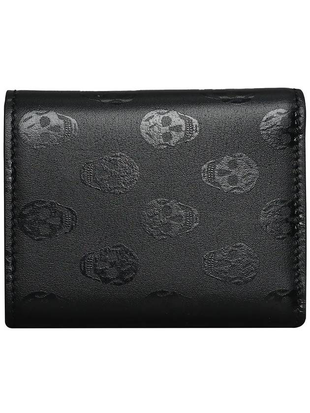 Skull Pattern Bicycle Wallet 683116 1AAAN 1000 - ALEXANDER MCQUEEN - BALAAN.