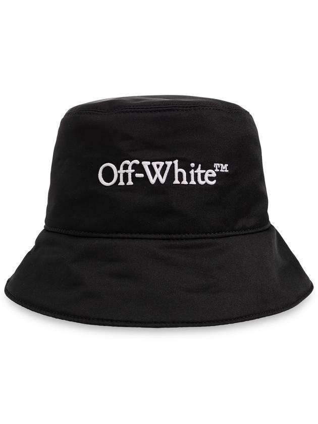 Hat OMLA034F23FAB001 1001 BLACK - OFF WHITE - BALAAN 2