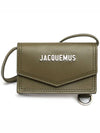 Le Porte Azur Envelope Pouch Bag Khaki - JACQUEMUS - BALAAN 3