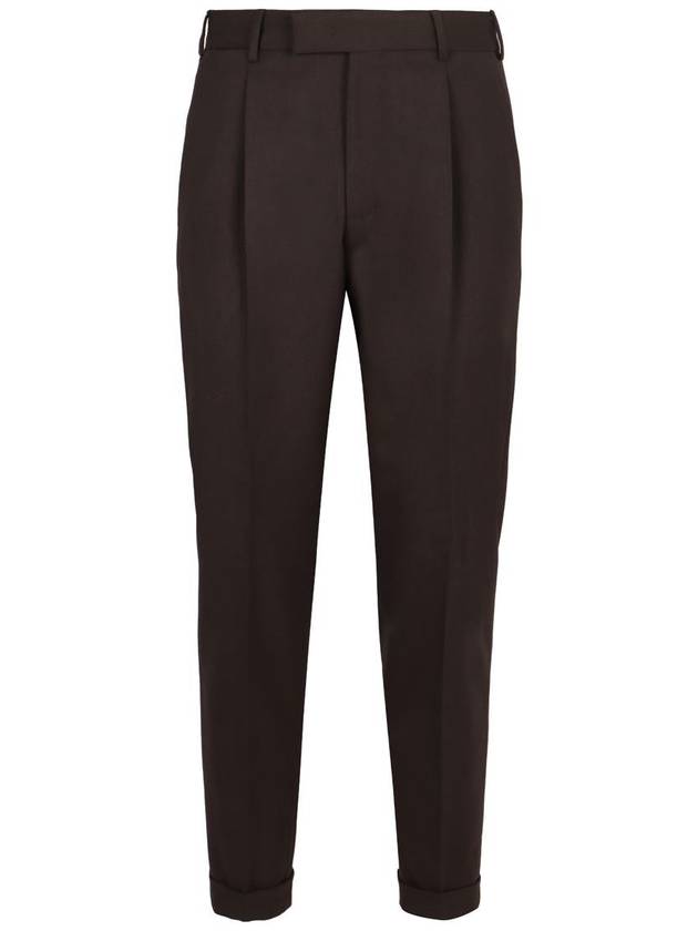 Pt01 Virgin Wool Tailored Trousers - PT01 - BALAAN 1