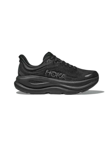 Bondi 9 Low Top Sneakers Black - HOKA ONE ONE - BALAAN 1