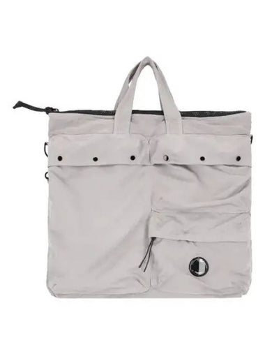 C P COMPANY CP Nylon B Tote Bag Drizzle - CP COMPANY - BALAAN 1