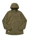 Women's High Coast Wind Jacket Green - FJALL RAVEN - BALAAN 1