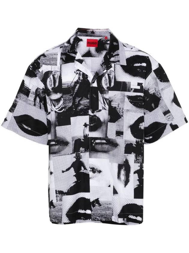 graphic print shirt 50508612 - HUGO BOSS - BALAAN 1