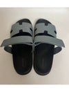 Chypre Men's Sandals Greece Antartica Absong Men's Leather Slippers H222857Z - HERMES - BALAAN 3