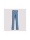 Denim Straight Pants TR0320008630B 0008 ICE BLUE 630B - PATOU - BALAAN 4