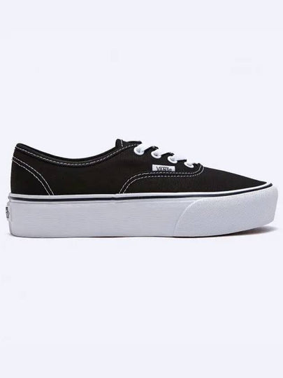 Authentic Platform 2.0 Low Top Sneakers Black - VANS - BALAAN 2