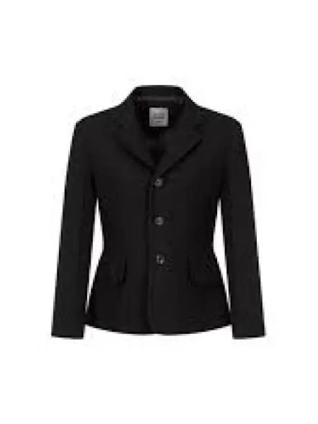 Tailored Single-Breasted Blazer Jacket Black - MARNI - BALAAN 2