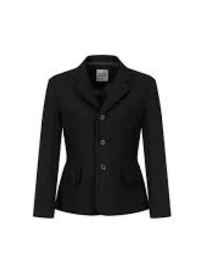 Tailored Single-Breasted Blazer Jacket Black - MARNI - BALAAN 2