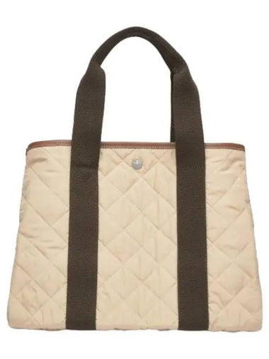 Medium Traverse Quilted Tote Bag Beige - RUE DE VERNEUIL - BALAAN 1