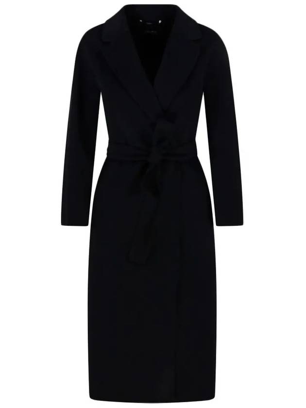 ESTURIA Long Wool Coat Black 2390160539 013 - MAX MARA - BALAAN 1