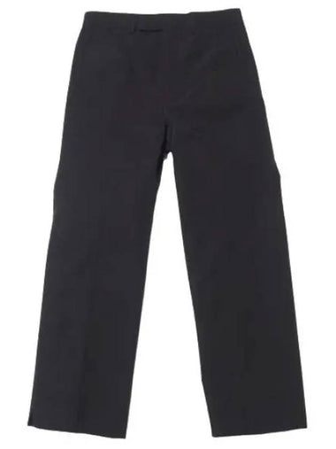 Cotton poplin cropped pants - GUCCI - BALAAN 1