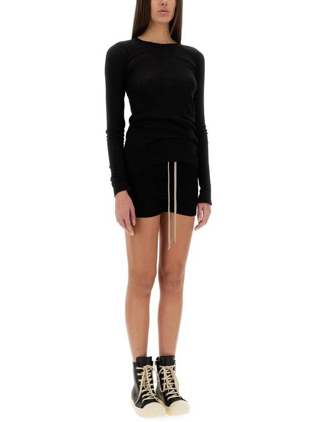 Rick Owens Shorts With Elastic - RICK OWENS - BALAAN 2