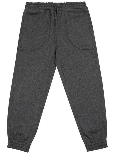 University Circle Wool Patch Sweatpants Gray - IFELSE - BALAAN 2