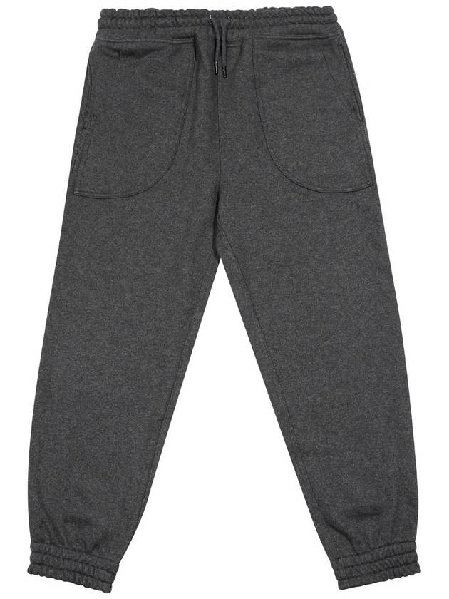 University Circle Wool Patch Sweatpants Gray - IFELSE - BALAAN 1