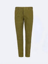 Khaki skinny fit chino pants COKTZEZ00SSMNU35Y ​​445 - PT01 - BALAAN 1