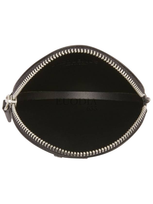 Le Pitchou Circle Neck Coin Purse Black - JACQUEMUS - BALAAN 5