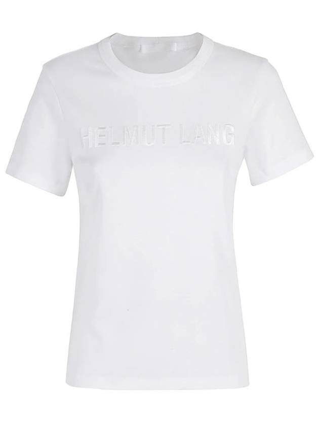 Crew Neck Short Sleeve T-Shirt White - HELMUT LANG - BALAAN 2