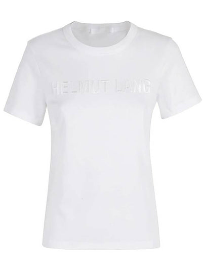 Crew Neck Short Sleeve T-Shirt White - HELMUT LANG - BALAAN 2