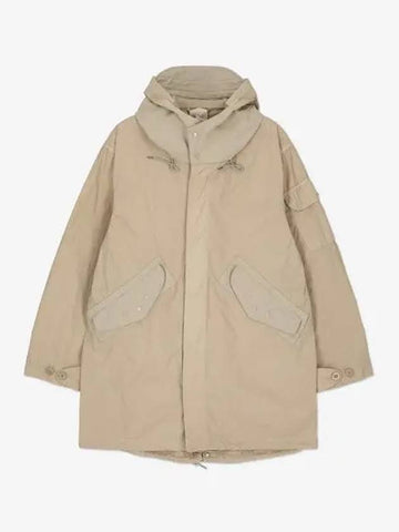 Mid Layer Parka Taupe 23CTCUK04055903 - TEN C - BALAAN 1